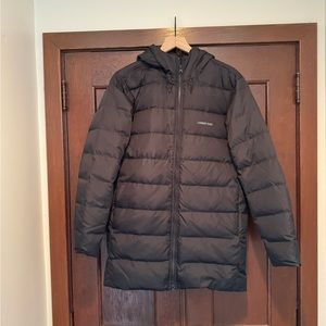 Lands End Mid Length Down Puffer Jacket